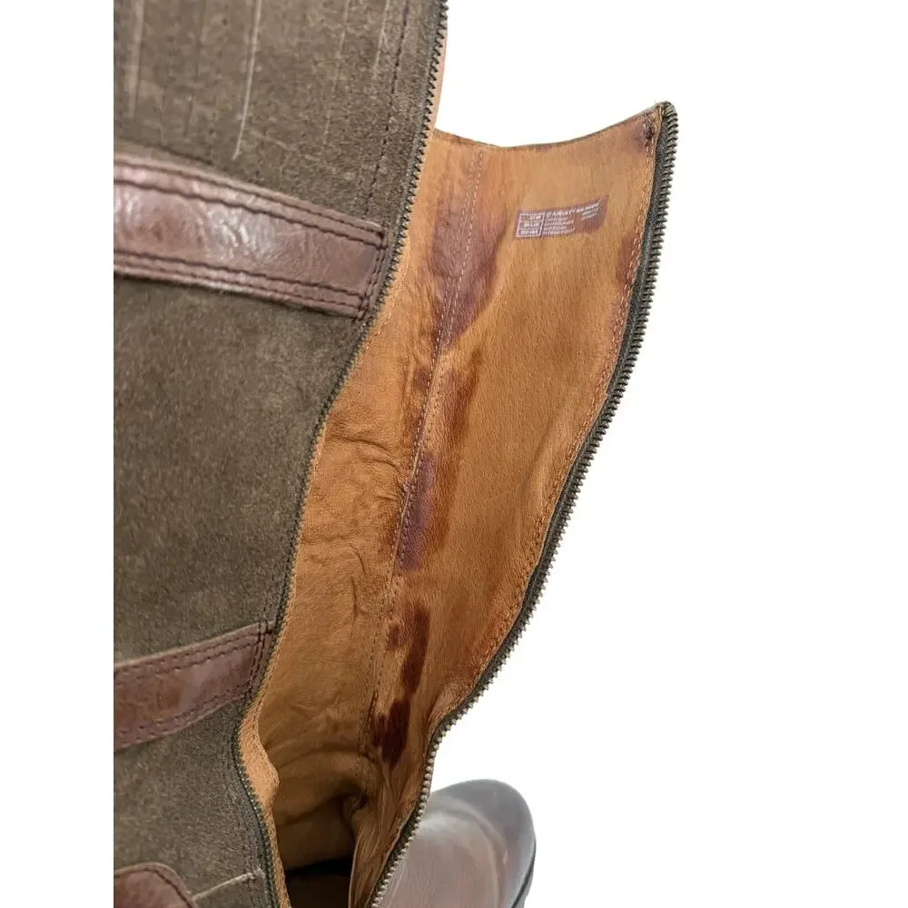 Ariat 10006782 Women's Highland Tall Boots SZ 9B Leather Suede Straps Fall